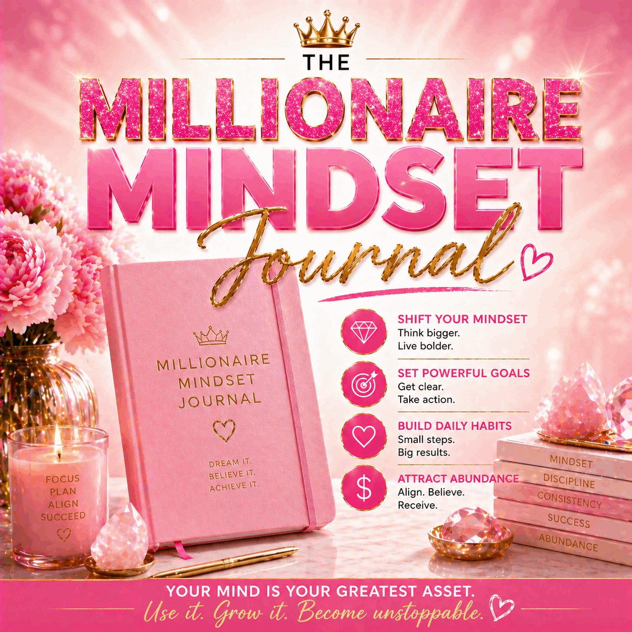 THE MILLIONAIRE MINDSET JOURNAL ✨