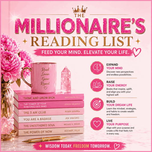 THE MILLIONAIRE’S READING LIST ✨