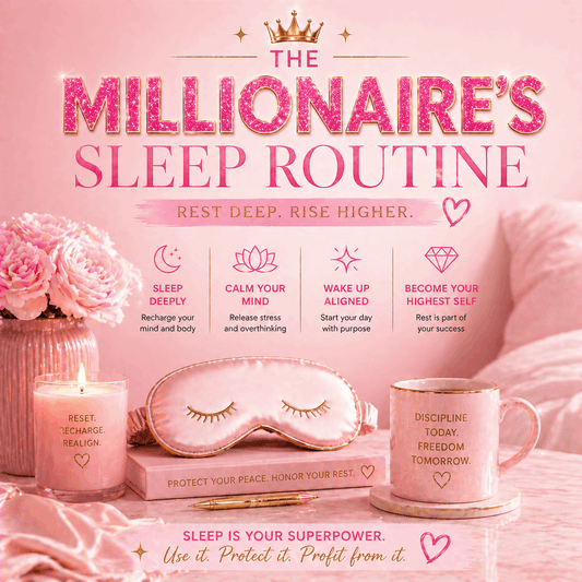 THE MILLIONAIRE’S SLEEP ROUTINE ✨