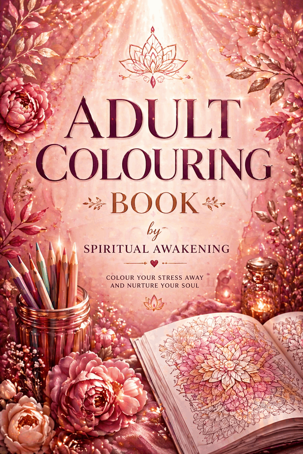Adult Colouring Book – by Spiritual Awakening