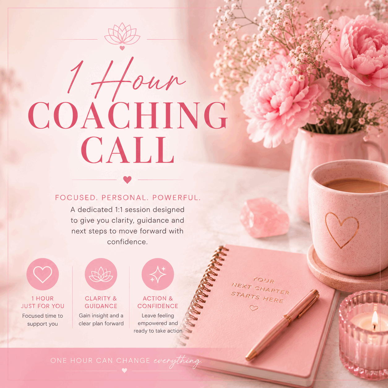 1 Hour Coaching Call ✨